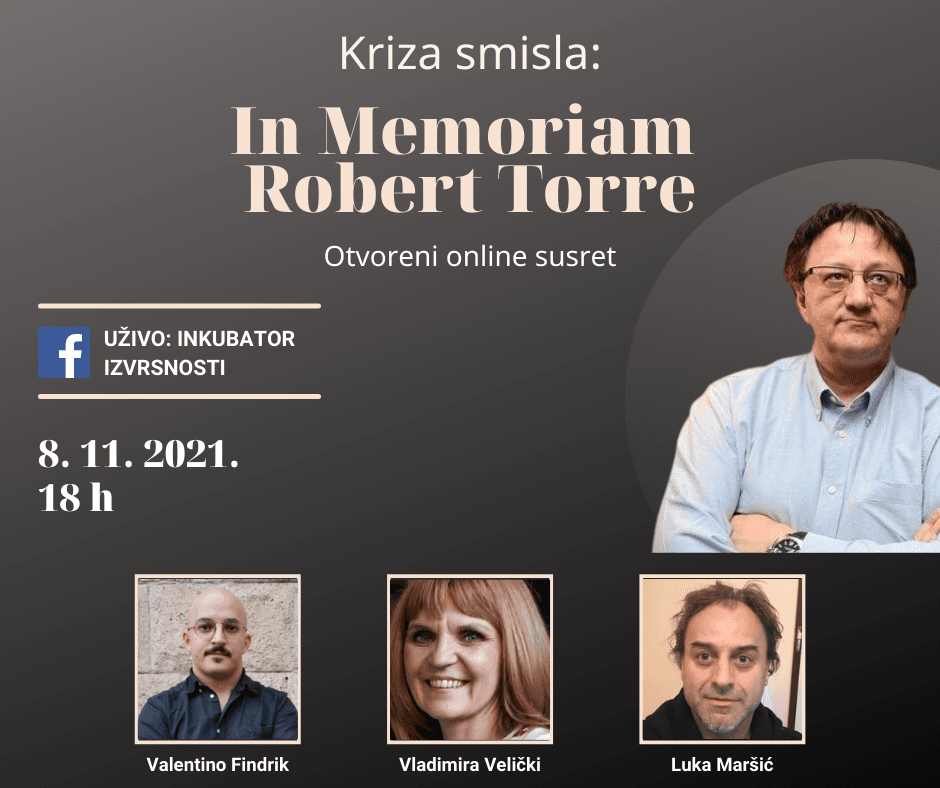 Kriza smisla: In Memoriam Robert Torre